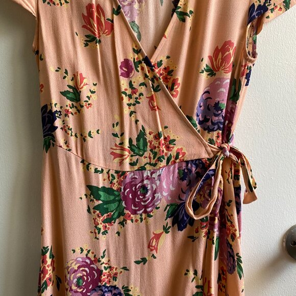 & Other Stories Midi Wrap Dress, Size 4 - Picture 7 of 13